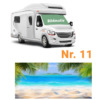 Frontscheiben-Banner_Fiat-Alkoven-Hapy-Camping_Nr-011_Strand-Karibik-Palmenblaetter
